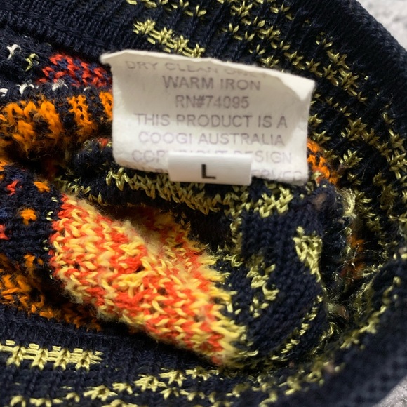 COOGI Multicolor Quarter Zip Sweater - Picture 5 of 5